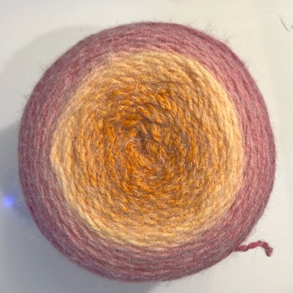 Caron Colorama Halo Yarn Bulky Acrylic Blend 227g 8oz 481 yds Magenta Manderin … - Picture 2 of 3